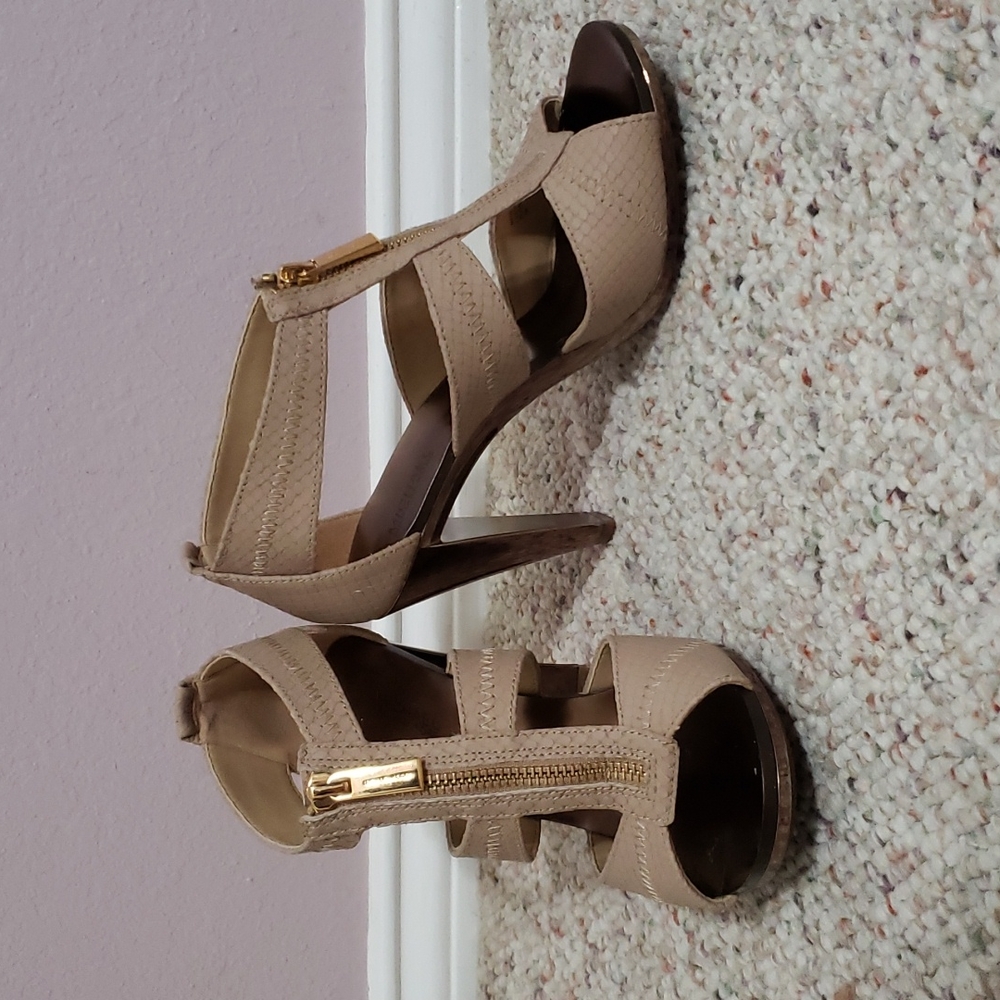 Michael Kors Berkeley T-Strap Heels
